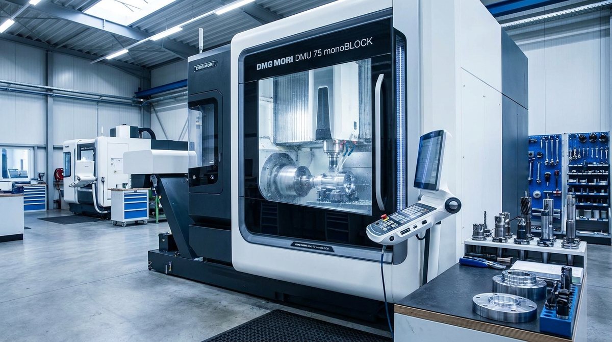 Фрезерная обработка на станке DMG MORI